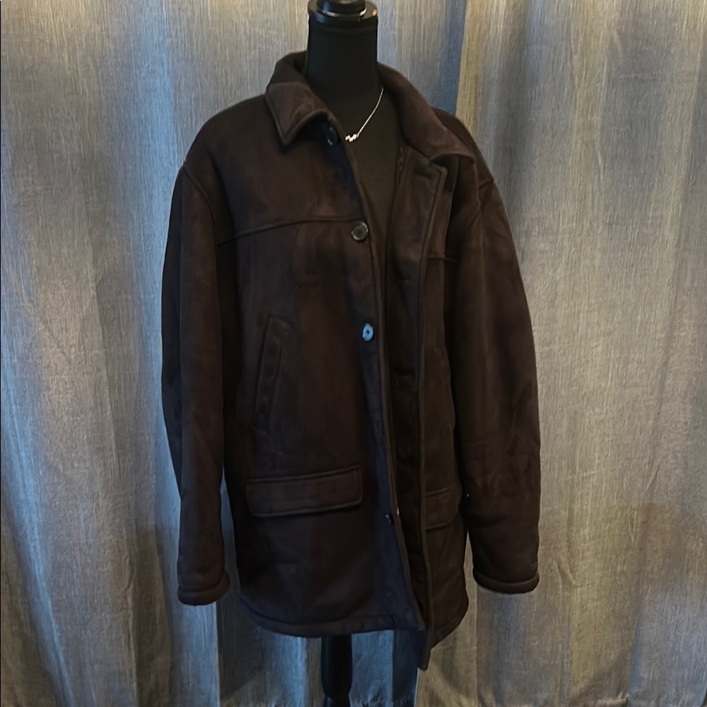 Lands' End Black Lightweight Shirt Jacket Casual Style